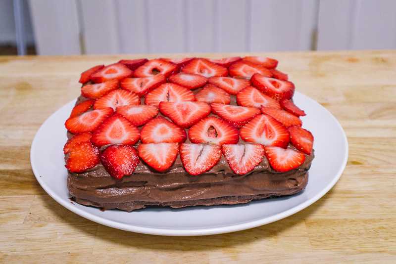 Image of Double Chocolate Keto Cake, a keto recipe